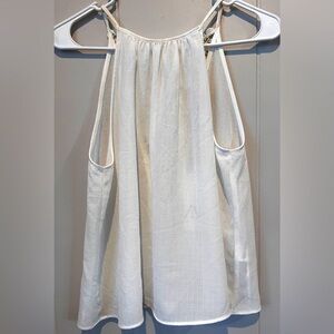 Zara linen blend tank top
